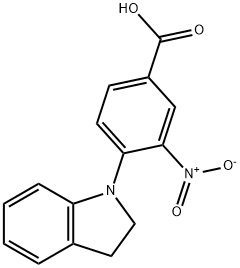 451474-72-9 4-(2,3-dihydro-1H-indol-1-yl)-3-nitrobenzoic acid