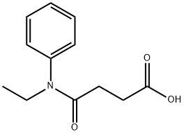 4-[乙基(苯基)氨基]-4-氧代丁酸 结构式