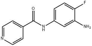 N-(3-氨基-4-氟苯基)异烟酰胺,926227-55-6,结构式
