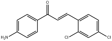 (2E)-1-(4-aminophenyl)-3-(2,4-dichlorophenyl)prop-2-en-1-one|(E)-1-(4-氨基苯基)-3-(2,4-二氯苯基)丙-2-烯-1-酮