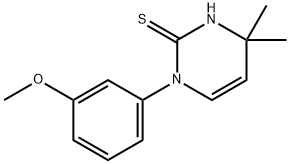259683-70-0 1-(3-甲氧基苯基)-4,4-二甲基-1,4-二氢嘧啶-2-硫醇