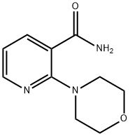 2-吗啉烟酰胺 结构式