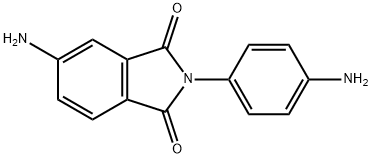 5-氨基-2-(4-氨基-苯基)-异吲哚-1,3-二酮,13406-77-4,结构式