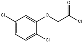 2-(2,5-二氯苯氧基)乙酰氯化物,55502-51-7,结构式