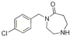 4-(4-Chlorobenzyl)-1,4-diazepan-5-one Structure
