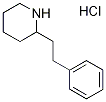 2-(2-苯基乙基)哌啶盐酸盐,1185299-32-4,结构式