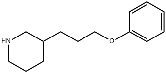 3-(3-Phenoxypropyl)piperidine Struktur