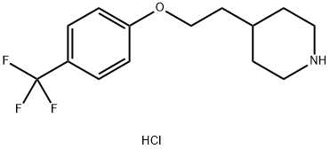 4-{2-[4-(Trifluoromethyl)phenoxy]ethyl}piperidinehydrochloride