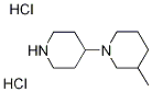 4-(3-Methyl-1-piperidinyl)piperidinedihydrochloride Structure
