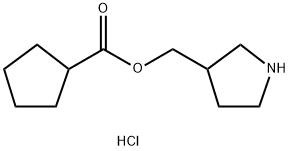 1220038-35-6 3-Pyrrolidinylmethyl cyclopentanecarboxylatehydrochloride