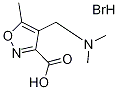 4-Dimethylaminomethyl-5-methyl-isoxazole-3-carboxylic acid hydrobromide,,结构式