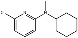 6-Chloro-N-cyclohexyl-N-methyl-2-pyridinamine Structure