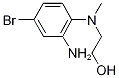 2-(2-Amino-4-bromomethylanilino)-1-ethanol Struktur