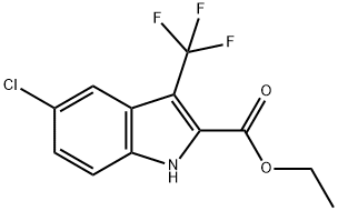 Ethyl 5-chloro-3-(trifluoromethyl)-1H-indole-2-carboxylate