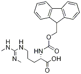 Fmoc-Nw,w-dimethyl-L-arginine (symmetrical),,结构式