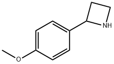 2-(4-Methoxyphenyl)azetidine Struktur