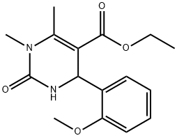 301321-51-7 4-(2-メトキシフェニル)-1,6-ジメチル-2-オキソ-1,2,3,4-テトラヒドロ-5-ピリミジンカルボン酸エチル