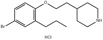 1219964-29-0 4-[2-(4-Bromo-2-propylphenoxy)ethyl]piperidinehydrochloride