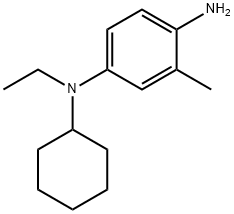 N-4-Cyclohexyl-N-4-ethyl-2-methyl-1,4-benzenediamine Structure