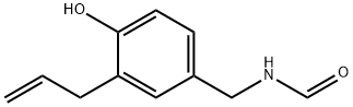 (3-Allyl-4-hydroxybenzyl)formamide Structure