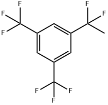 1-(1,1-Difluoroethyl)-3,5-bis-(trifluoromethyl)-benzene Structure