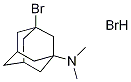 3-bromo-N,N-dimethyladamantan-1-amine Structure