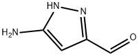 3-aMino-1H-pyrazole-5-carbaldehyde,1452554-33-4,结构式