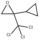 2-Cyclopropyl-2-(trichloromethyl)oxirane Structure