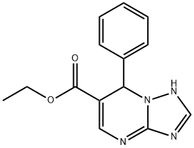 Ethyl 7-phenyl-4,7-dihydro[1,2,4]triazolo-[1,5-a]pyrimidine-6-carboxylate,1306739-69-4,结构式