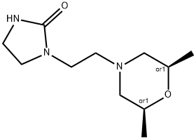 1-{2-[(cis)-2,6-Dimethylmorpholin-4-yl]-ethyl}imidazolidin-2-one,1315619-15-8,结构式