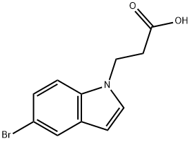 3-(5-ブロモ-1H-インドール-1-イル)プロパン酸 price.