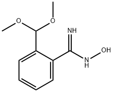 2-(Dimethoxymethyl)-N'-hydroxybenzenecarboximidamide Structure
