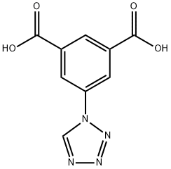 5-(1H-Tetrazol-1-yl)isophthalic acid Struktur