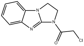 1-(氯乙酰基)-2,3-二氢-1H-咪唑并[1,2-A]苯并咪唑, 1030421-66-9, 结构式