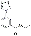 Ethyl 3-(1H-tetrazol-1-yl)benzoate 化学構造式