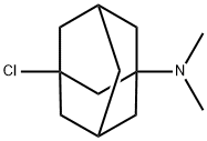 (3-Chloro-1-adamantyl)dimethylamine Structure