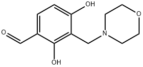 2,4-Dihydroxy-3-(morpholin-4-ylmethyl)benzaldehyde,917514-52-4,结构式