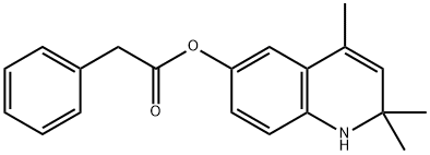 苯基-乙酸2,2,4-三甲基-1,2-二氢-喹啉-6-基酯, 300588-68-5, 结构式