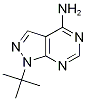 1-tert-Butyl-1H-pyrazolo[3,4-d]pyrimidin-4-amine Structure