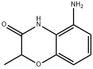 5-氨基-2-甲基-2H-苯并[B][1,4]噁嗪-3(4H)-酮,1176714-94-5,结构式