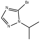 5-溴-1-异丙基-1,2,4-1H-三氮唑 结构式