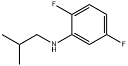 (2,5-Difluorophenyl)isobutylamine Structure