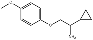 [1-Cyclopropyl-2-(4-methoxyphenoxy)ethyl]amine