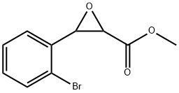 Methyl 3-(2-bromophenyl)oxirane-2-carboxylate 结构式