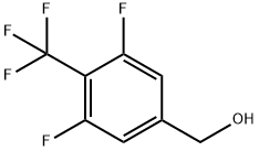 [3,5-Difluoro-4-(trifluoromethyl)phenyl]methanol Structure