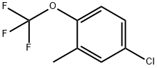 4-Chloro-2-methyl-1-(trifluoromethoxy)benzene Structure