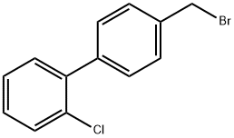 4'-(Bromomethyl)-2-chloro-1,1'-biphenyl Struktur