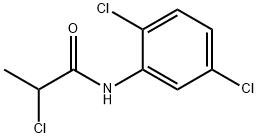 2-CHLORO-N-(2,5-DICHLOROPHENYL)PROPANAMIDE 化学構造式