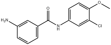 3-AMINO-N-(3-CHLORO-4-METHOXYPHENYL)BENZAMIDE|