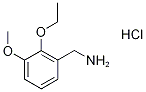 (2-Ethoxy-3-methoxyphenyl)methanaminehydrochloride 结构式